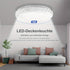 Deckenleuchte LED Halb-Einbau Kunststoffleuchte